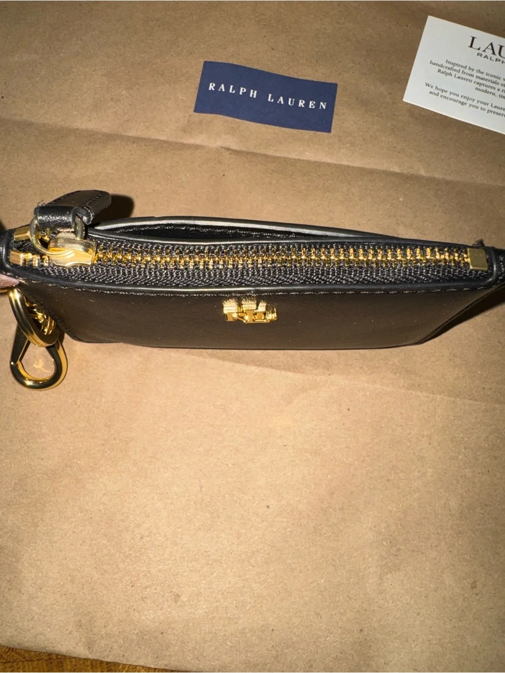 Ralph Lauren compact leather